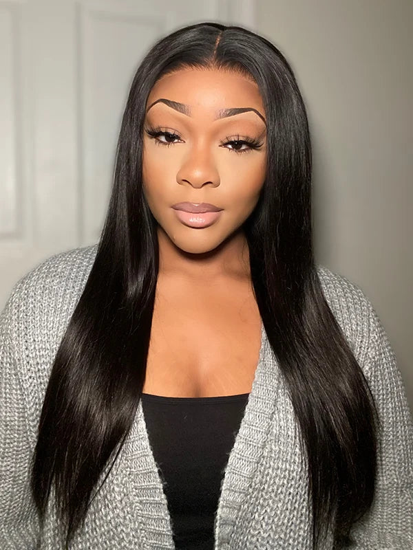 Luvwin 13x4 & 13x6 Undetectable HD Lace Pre-plucked Hairline Pre-cut Lace Wig Straight Hair