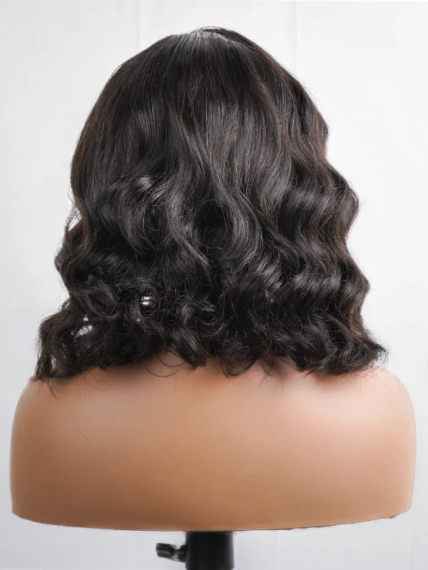 Luvwin 13x4 Loose Body Wave Pre Cut HD Lace Pre Plucked Hairline Glueless Wig
