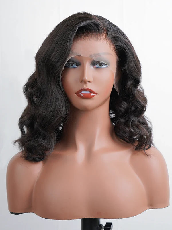 Luvwin 13x4 Loose Body Wave Pre Cut HD Lace Pre Plucked Hairline Glueless Wig