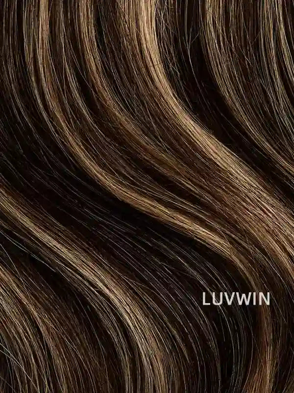 Luvwin 2/27 Highlight Color Silky Straight Wig Real Swiss 13x4&13x6 HD Frontal Wig