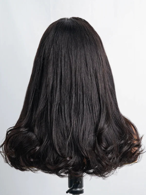 Luvwin Trendy Body Wave Layered Cut 13x4 Lace Frontal Glueless Wig