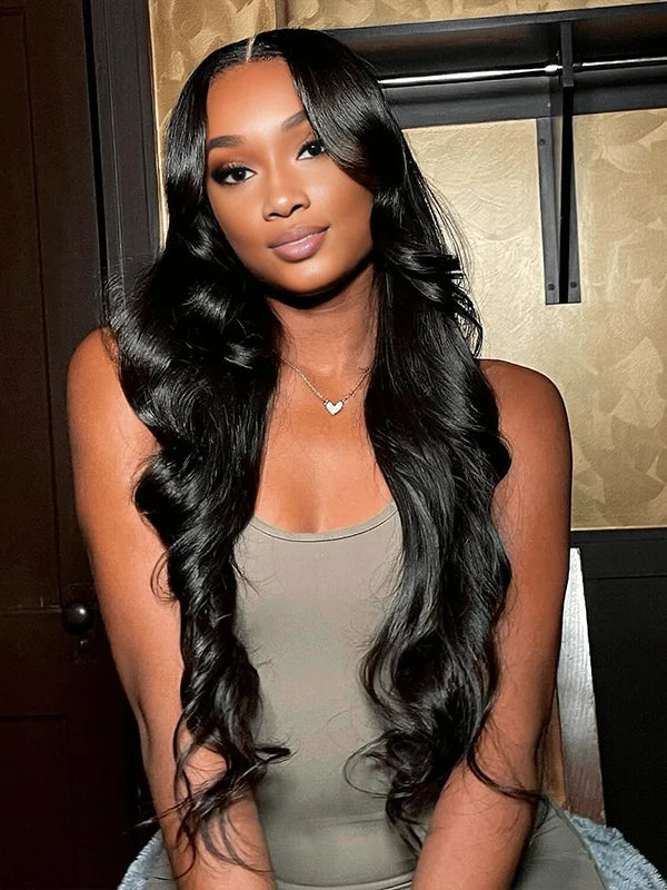 Luvwin Trendy Body Wave Layered Cut 13x4 Lace Frontal Glueless Wig