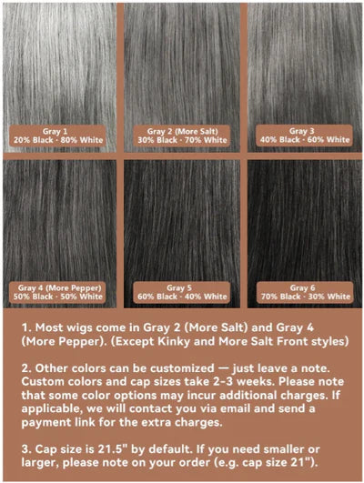 Luvwin 5x5 Jerry Curly Salt And Pepper Glueless Gray Color Pre-Cut Lace Fluffy Bob Wig 100% Real Human Hair