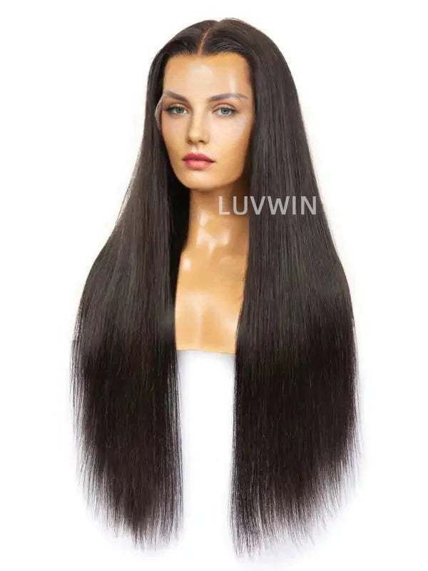 Luvwin Undetectable HD Lace 180% Density Pre-Plucked Lace Wig Straight Hair