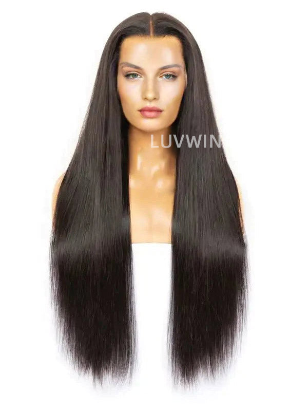 Luvwin Undetectable HD Lace 180% Density Pre-Plucked Lace Wig Straight Hair