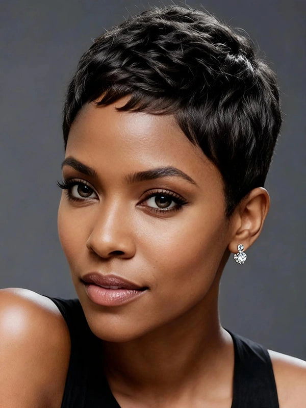 Luvwin 13x4 Épaule Bob Loose Wave Pre Cut HD Lace Glueless Wig 