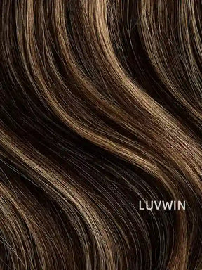 Luvwin 2/27 Highlight Color Silky Straight Wig Real Swiss 13x4&amp;13x6 HD Frontal Wig