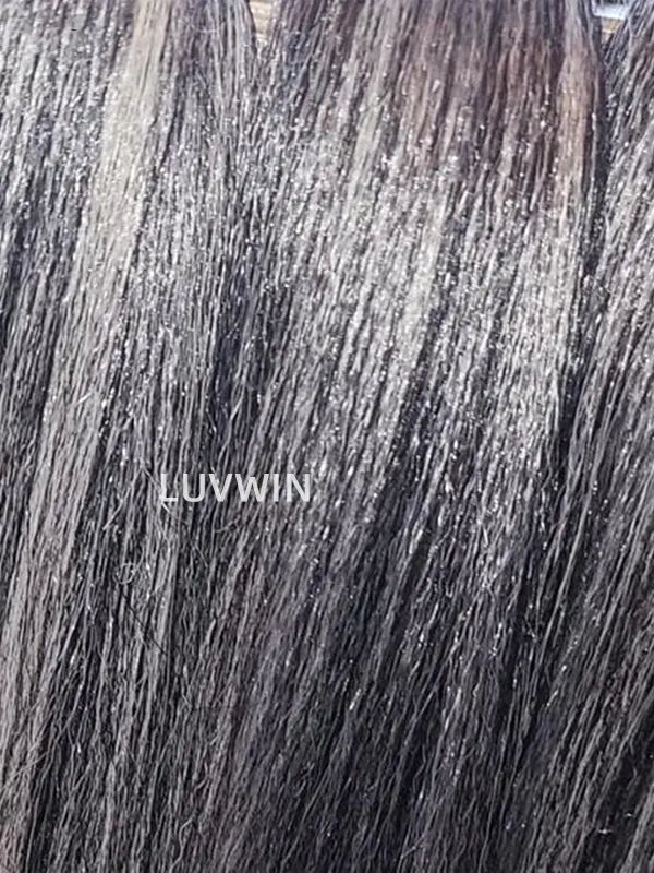 Luvwin 5x5 Salt & Pepper Body Wave Glueless Bob Wig 100% Human Hair