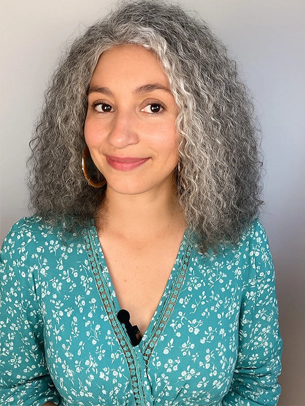 Luvwin 5x5 Deep Curly More Salt Frontal Salt & Pepper Glueless Bob Wig, gray pre-cut lace, soft deep curls, realistic 100% human hair, natural and elegant style for mature and adult women, perfect for casual daily wear

