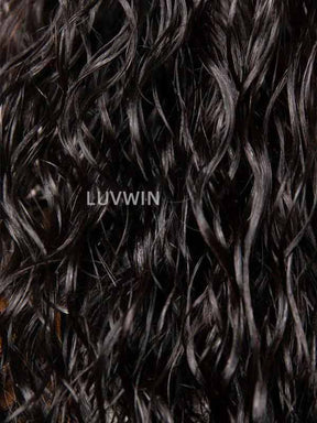 Luvwin Sarafina 13x4 &amp; 13x6 perruque de cheveux bouclés pré-plumés vague d'eau HD dentelle pré-coupée nœuds blanchis 